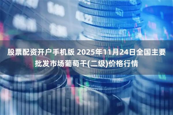 股票配资开户手机版 2025年11月24日全国主要批发市场葡萄干(二级)价格行情